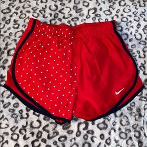 Red Stars Nike Running Shorts